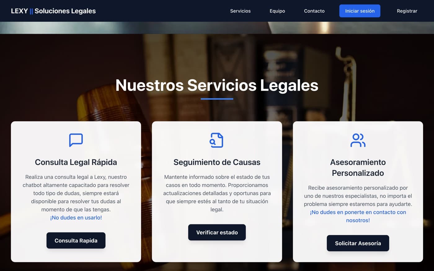 Servicios legales